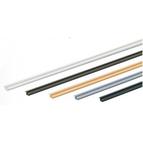 RAIL DE PORTE COULISSANTE PVC SLIDELINE 55+ NOIR HETTICH