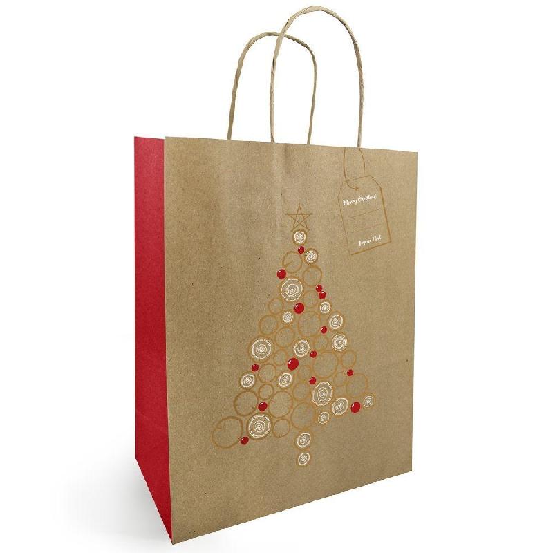 Sac kraft Celebration 26+12X32 cm - par 50_0