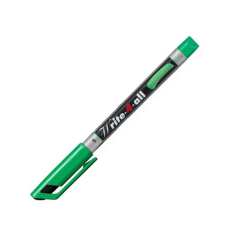 STABILO 166/36 – Marqueur permanent Write 4 AL, L 0.4 mm, couleur vert - 4006381136358_0