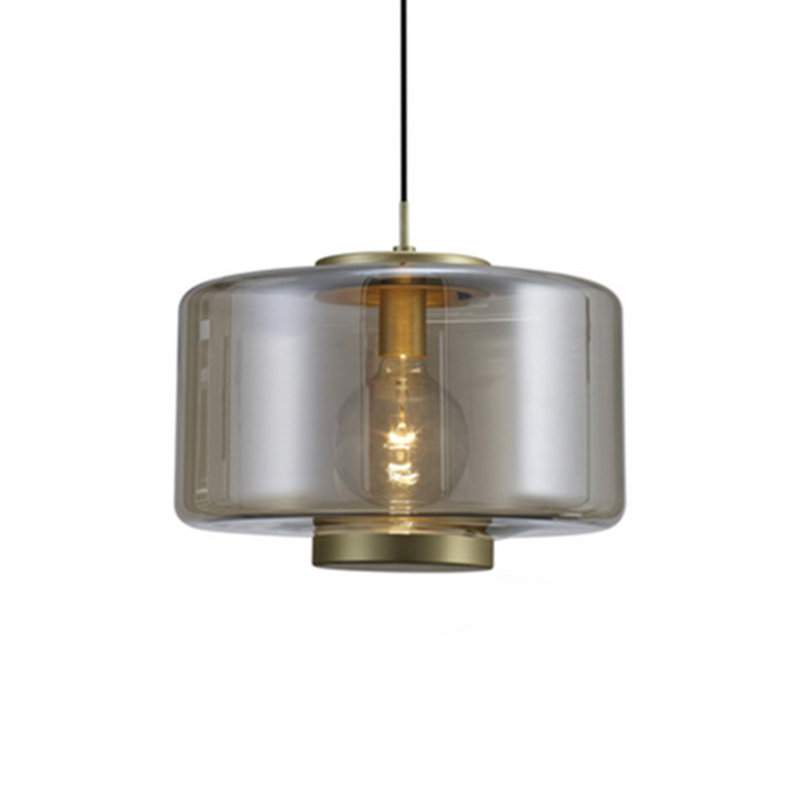 MANTRA ILUMINACIÓN SUSPENSION JARRAS EN VERRE Ø 40 CM, BRONZE