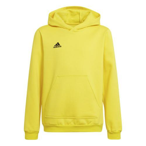 SWEAT À CAPUCHE ENFANT - ADIDAS - ENTRADA 22 JAUNE
