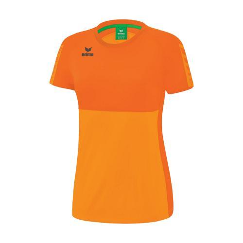 T-SHIRT FEMME - ERIMA - SIX WINGS ORANGE/ORANGE