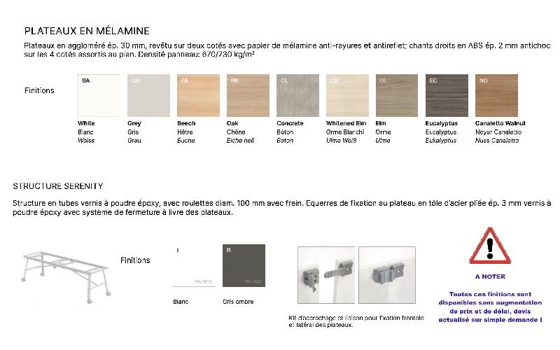Table de réunion pliante Serenity -  QUADRIFOGLIO - 240, Blanc, Blanc_0