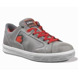 U-Power - Chaussures de sécurité basses légères et confortables FOREST - Environnements humides - S3 SRC - Gris Taille 42 - Empeigne cuir hydrofuge et semelle antidérapante_0