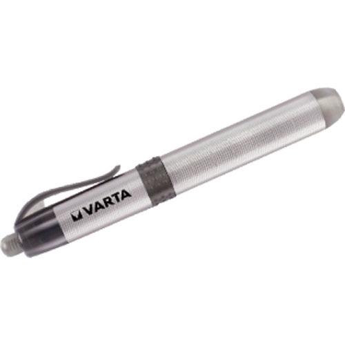 Torche Varta LED Pen Light 16611421 - aluminium, 1 LED 5 mm, clip pratique, piles AAA fournies_0