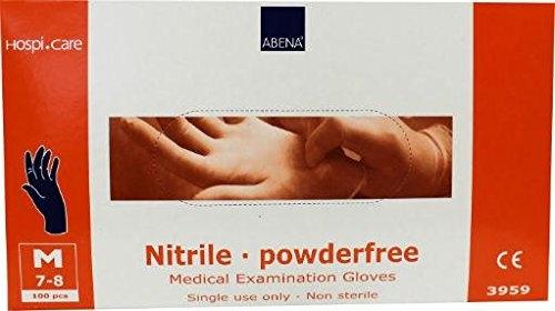 Gants nitrile Abena non poudrés - Taille M (Medium) - Abena-Frantex_0
