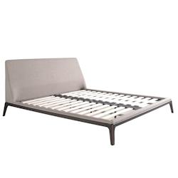 AC ANGEL CERDA Angel Cerdá Lit en tissu gris 7155C 192 x 230 x 101 - gris Bois massif 8435631028819_0