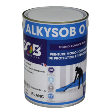 Peinture Alkyde Uréthane monocomposant - 0,75 L, 3 L, 10 L - SOB - Réf. AG02286_0
