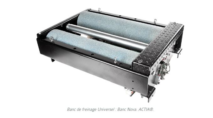 banc de freinage pour contrôle technique