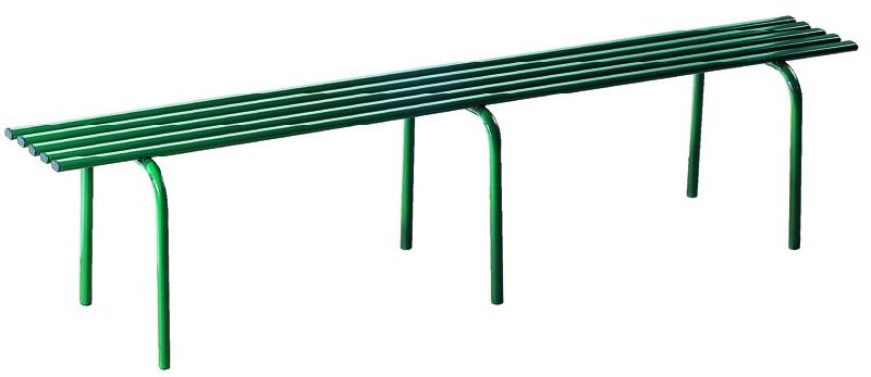 Banc public en métal - Banquette Buenos Aires - 1,95 m - Plusieurs coloris disponibles_0