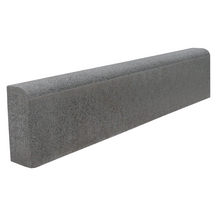 Bordure P1 - Béton gris - 100x20x8 cm - SEPA - Conforme CE et NF EN 1340 - Fabrication française_0