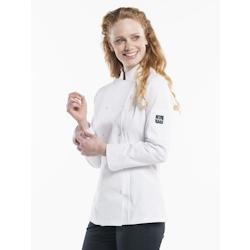 Chaud Devant  97404 Veste de chef femme Poco Blanc | M - M 97404_0