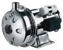 Électropompes centrifuges horizontales mono-rouet en acier inoxydable AISI 304 - utilisation en environnements humides et salins_0