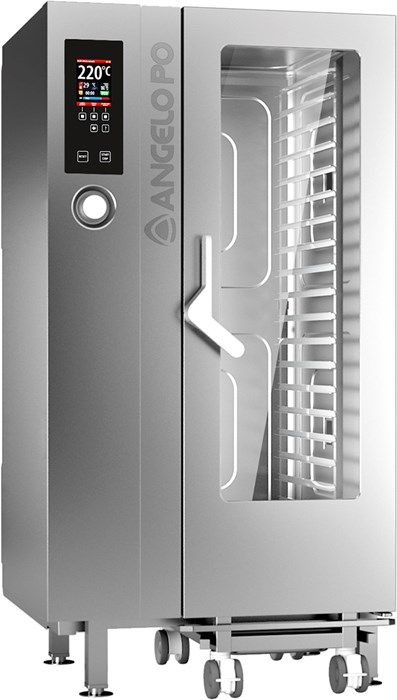 Four mixte gaz multi-fonctions - 20 GN1/1 - Angelo Po avec cuisson automatique et options innovantes_0
