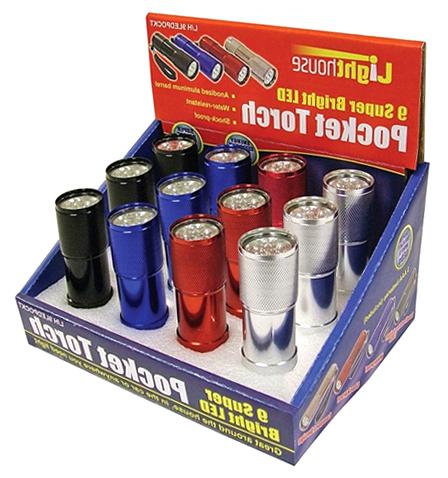 Mini lampes torche à 9 LED - compactes et puissantes_0