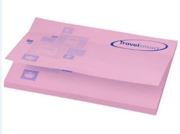 Post-its Sticky-Mate® 100 x 100 - Version standard 50 feuilles - Marquage en couleurs pleines possible_0