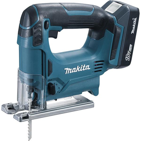 SCIE SAUTEUSE MAKITA JV183DWE 18 V LI-ION 1.3 AH AVEC 2 BATTERIES ET COFFRET