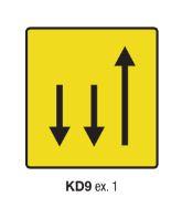 Signalisation KD9 EX1 - Panneaux de sécurité 900x900_0