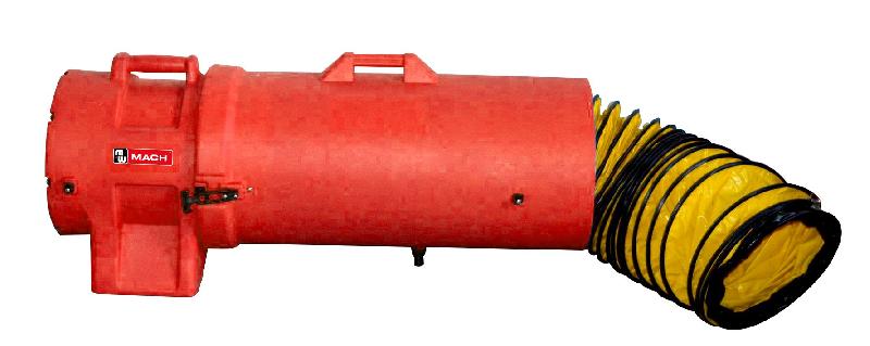 Ventilateur extracteur mobile avec tuyau d'extraction et porte-tuyau 300 mm - 750 W MW Tools MVH300PPSET_0