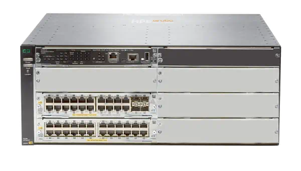 Aruba Networking 5406R 44GT PoE+ and 4 port SFP+ (No PSU) v3 zl2 Switch_0