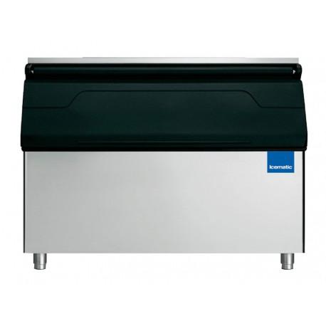 Bac de stockage pour machines à glaçons - D505KFM - 478 kg avec couvercle trémie réversible_0