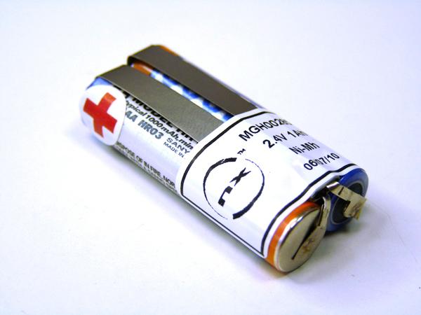 BATTERIE NIMH 2X AAA 2S1P ST1 2.4V 800MAH S_0