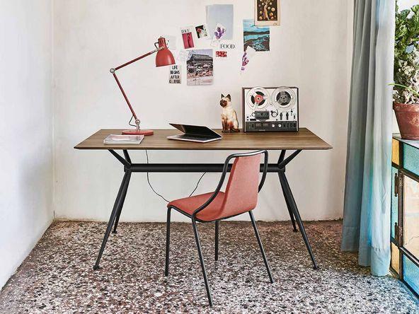 Bureau individuel Brioso 17 coloris de piètement_0