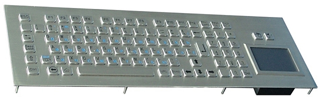 Clavier inox anti-vandale avec touchpad - 97 touches - a420tp-kp-fn_0