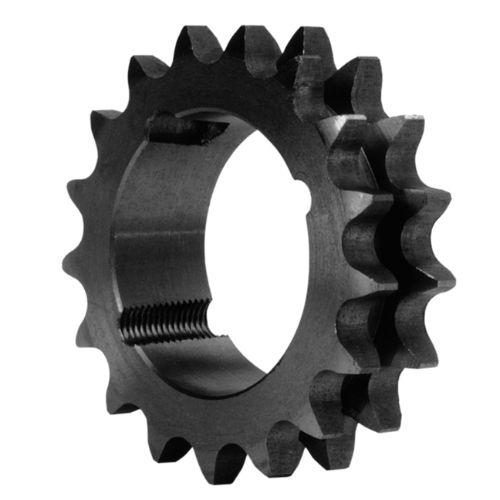 CMW - Pignons à moyeu amovible 1610 - Denture double - 10B2 - Norme ISO - Acier - 19 dents - Pas de 15.8 mm_0