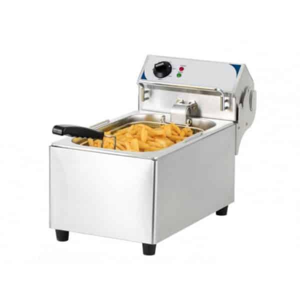 Friteuse électrique 10 litres en acier inoxydable 3600 W_0