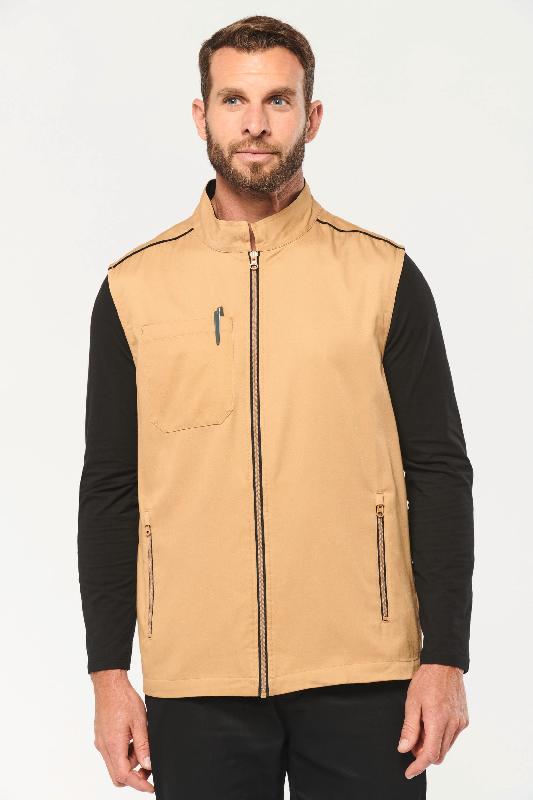 Gilet sans manche Day To Day homme - Réf: WK6148 - Ultra résistant - Lavable à 60°C_0