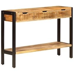 Helloshop26 - Buffet bahut armoire console meuble de rangement avec 3 tiroirs 110 cm bois massif de sesham 4402109 - 3001424395021_0