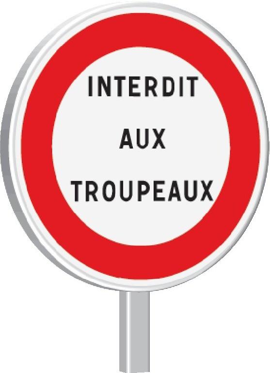 Panneaux permanents Taliasign B 650 mm classe 1 - PPTLGLV1B19-TL02/P_0