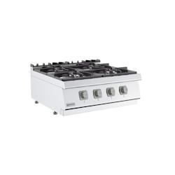 Virtus group Plan de Cuisson à Gaz De Table, 4 Brûleurs - Virtus - MS78PCGT - inox 7864848508738_0