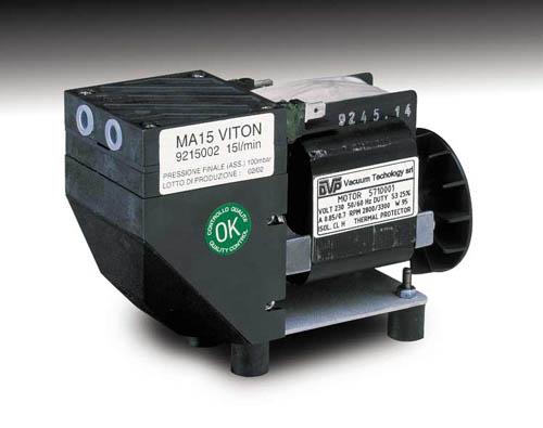 Pompe à vide à membrane - MA15 - 15 l/min - Alimentation monophasée_0