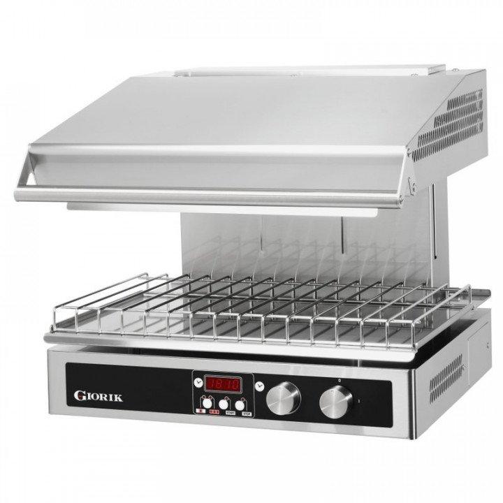 Salamandre plafond mobile, commandes électroniques, 3 foyers, surface de cuisson 560 x 358 mm, compatible GN 1/1_0