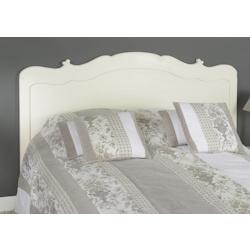Tête de lit blanc cassé Apolline 173 cm -  Blanc patiné Rectangle Bois Acajou Amadeus 173x4 cm - 3520070716283_0