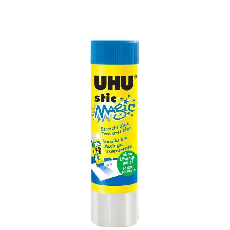 UHU Bâton de colle Stic Magic, 8,2 g, colorée - 0000040267753_0