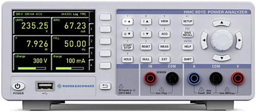 ANALYSEUR DE PUISSANCE HMC8015 TOUTES OPTIONS INCLUSES: ANALYSE AVANCÉE, TEST DE CONF_0