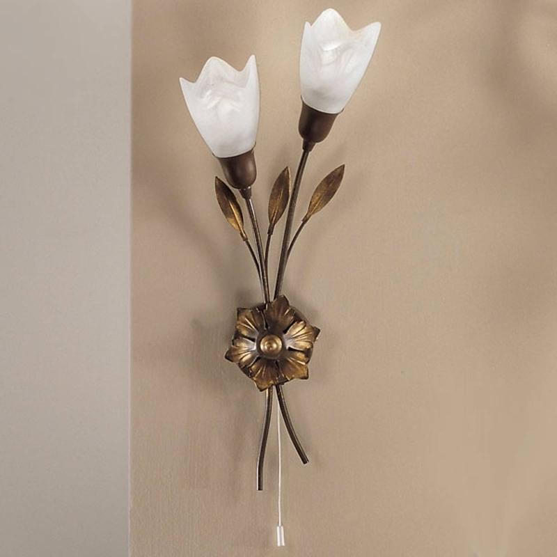 KÖGL APPLIQUE CAMPANA LONGUE FLEUR À DROITE