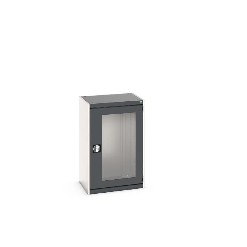 Armoire d'atelier Cubio SMLFS-6510 - Portes transparentes - 650x525x1000mm - Charge lourde 1.5 tonne_0