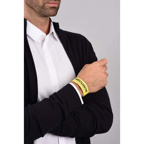 Avery - Sachet de 50 bracelets d'identification imprimables laser - Jaune - 26,5 x 1,8 cm - Polyéthylène indéchirable et inviolable_0