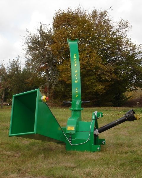 Broyeur de branches sur tracteur à couteaux - Capacité 12cm - SUPER-PAIN 450 | Fabrication française_1
