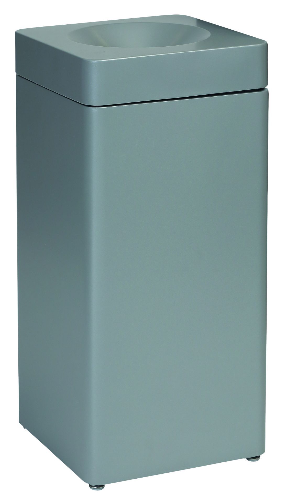Collecteur modulaire anti-feu 51L gris - acier galvanisé, revêtement époxy poudré, certifié TÜV_0