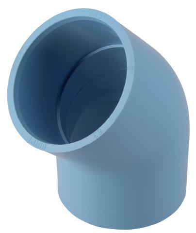 Coude 45° Girair MF à coller - Référence 06GA8MM016 - Diamètres disponibles: 016, 020, 025, 032, 040 mm_0