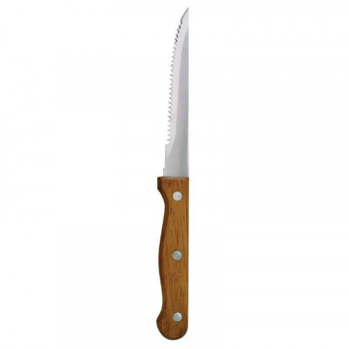 COUTEAUX À STEAK EN BOIS 115 MM - LOT DE 12