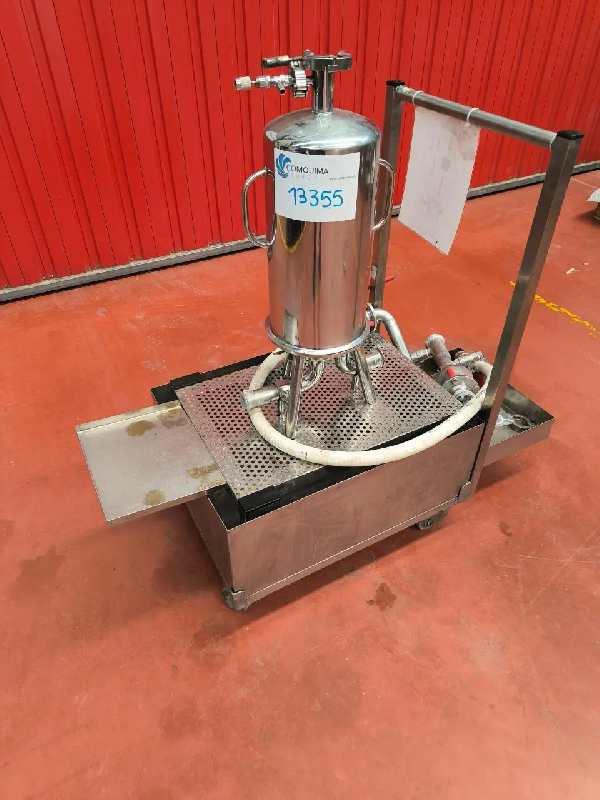 Cuno cloche boîtier filtre 8zpc2 inox 316 12 litres 5 bar - référence                        :                         c13355_0