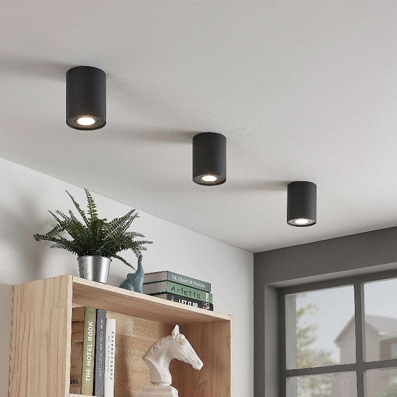 ELC JEYLA DOWNLIGHT SAILLIE GU10, ROND, ANTHRACITE