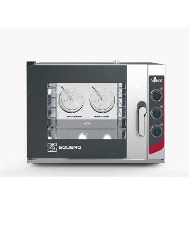 Four mixte boulangerie électrique Venix SQ04M0G0 – 4 EN 60 x 40 | Commandes Manuelles - 380 V - 674005070810_0