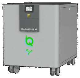 Générateur d'azote et d'air à membrane  avec compresseur Scroll sans huile - NGA CASTORE XL iQ SHI_0